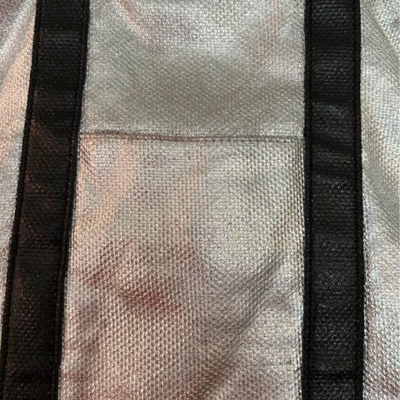 New Victoria’s Secret Metallic Weekender Tote Bag - Picture 4 of 5